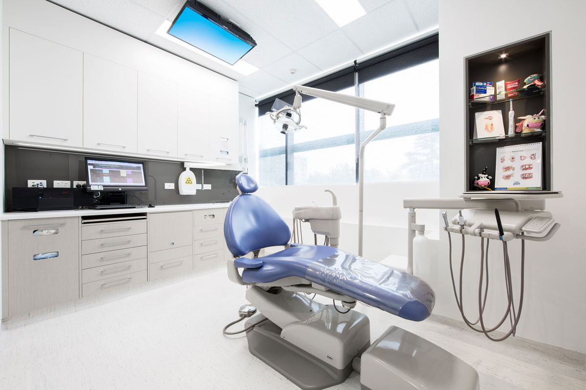 One of the treatment rooms of Preventive Dentistry